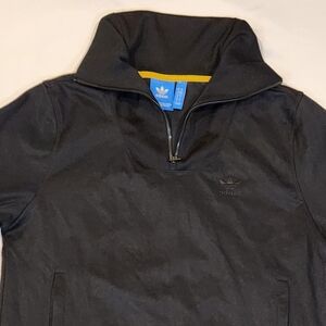 Adidas Black Half-Zip Pullover Size S